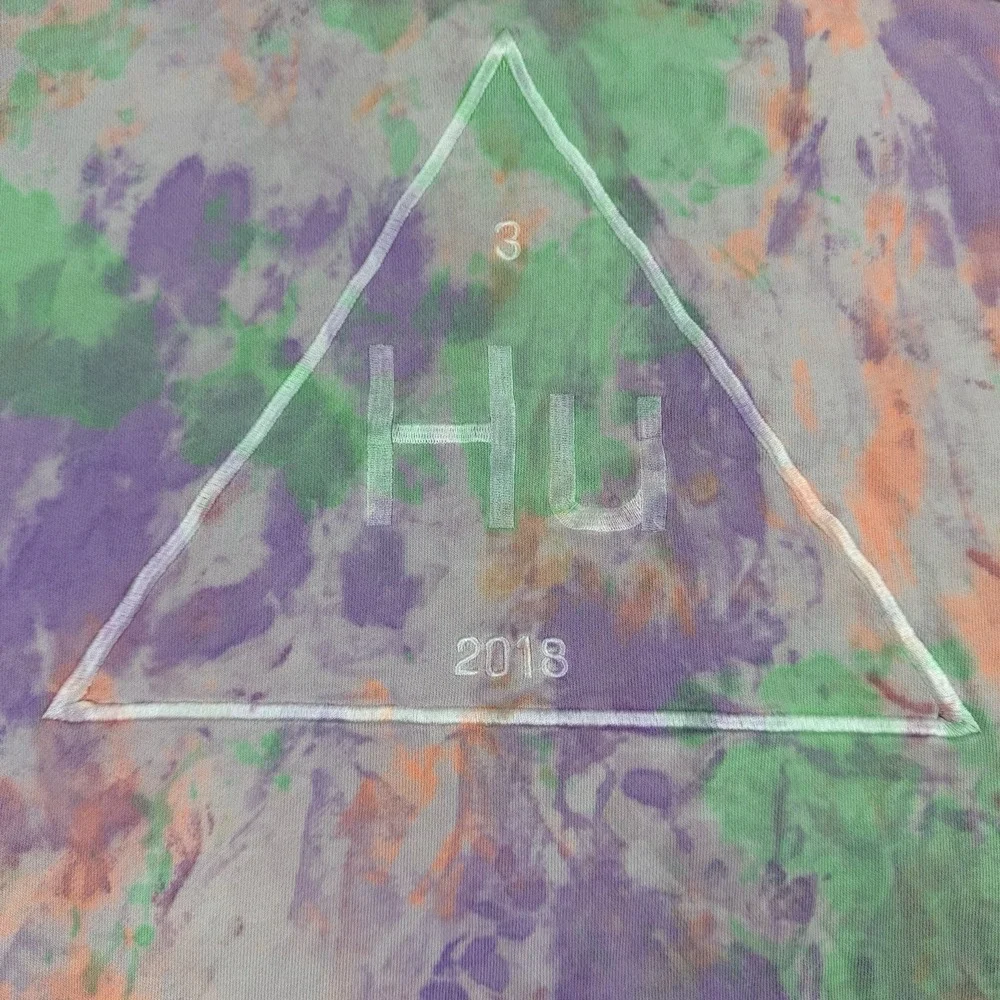 Pharrell Williams x Adidas Hu Holi Crew Neck Sweatshirt Tie Dye Men's Medium